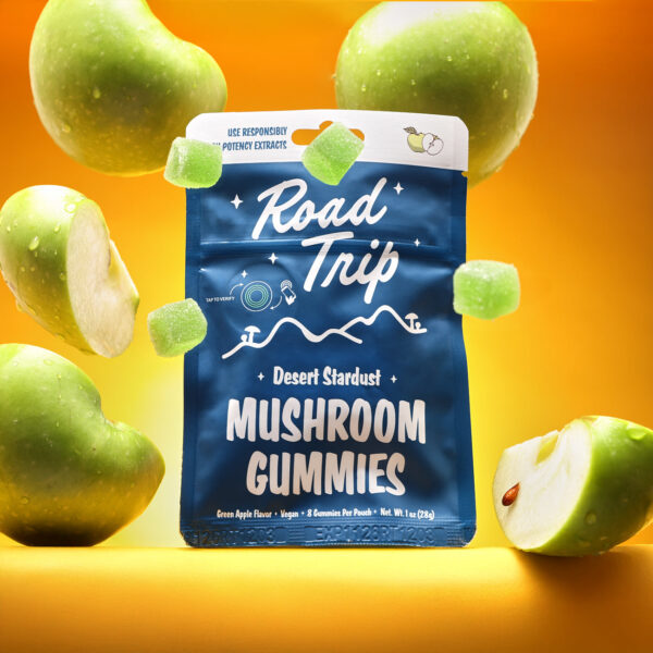Desert Stardust Mushroom Gummies - Green Apple